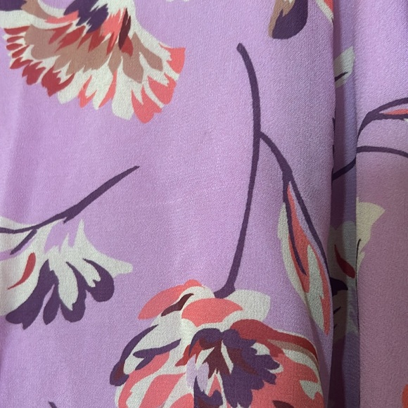 Sundance bright and colorful floral skirt.  Full midi skirt with lining. - Picture 4 of 8